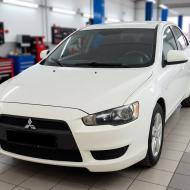 Митсубиси Лансер после техобслуживания в автотехцентре