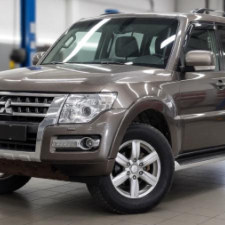 Митсубиси Паджеро после замены масла АКПП в автотехцентре