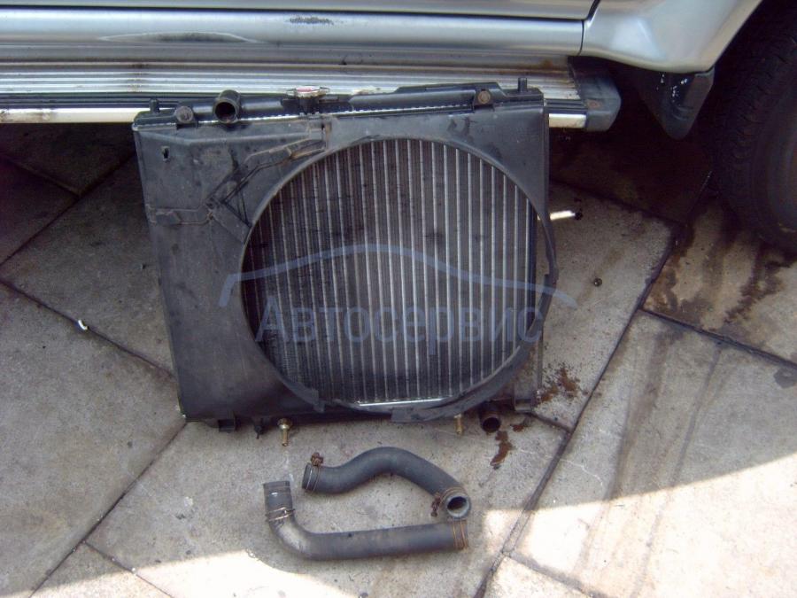 радиатор с патрубками