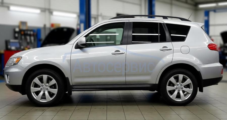 Митсубиси Аутлендер после ремонта вариатора в автосервисе