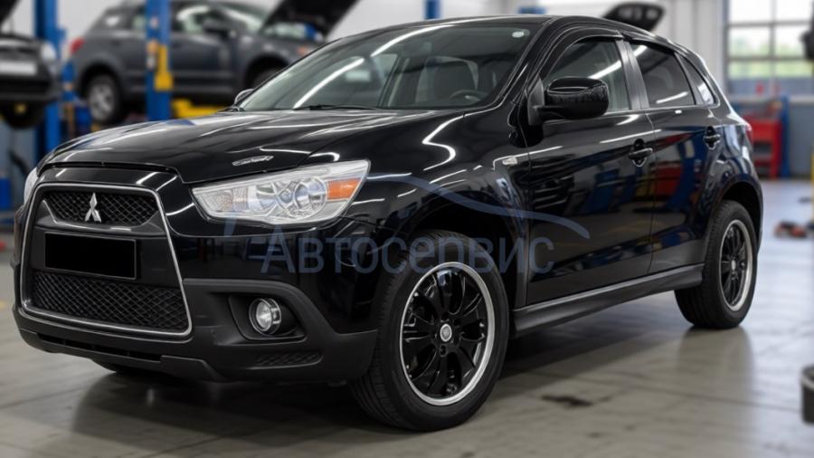 Mitsubishi ASX после замены масла в вариаторе