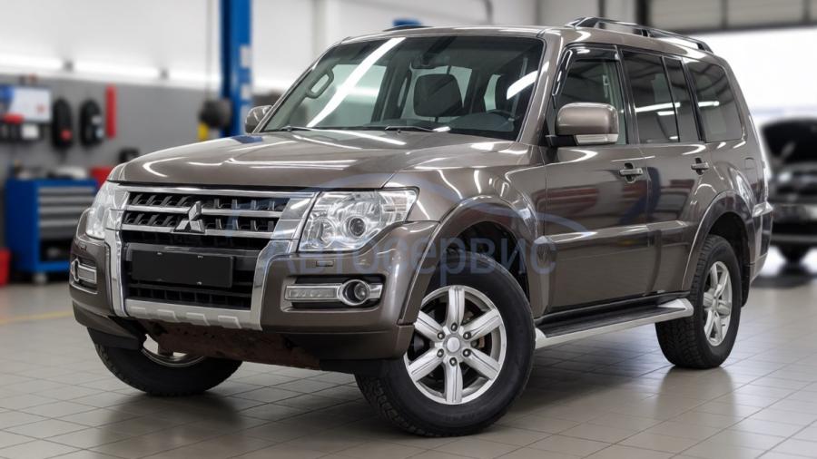 Митсубиси Паджеро после замены масла АКПП в автотехцентре