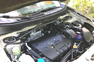 подкапотное пространство на Мицубиси